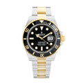 Rolex Submariner Black Yellow Glod